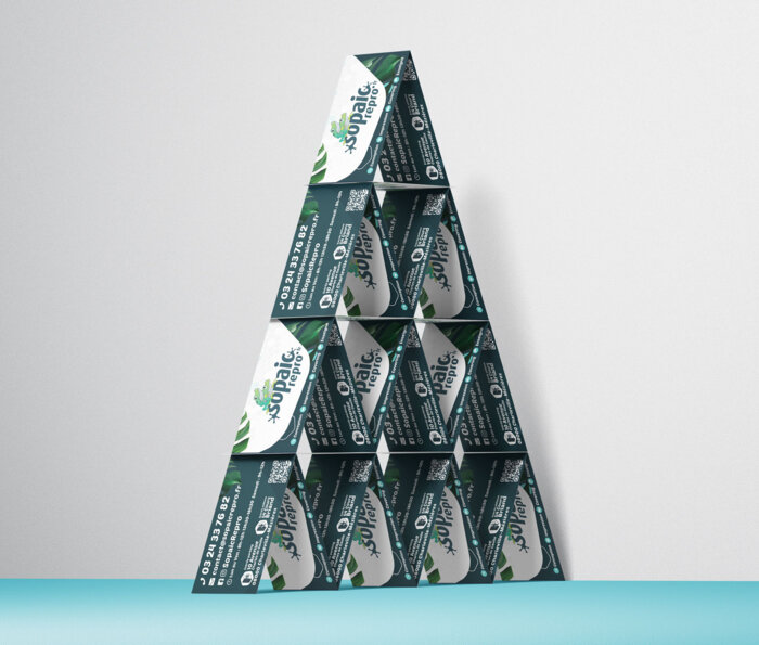 Carte de visite indechirable